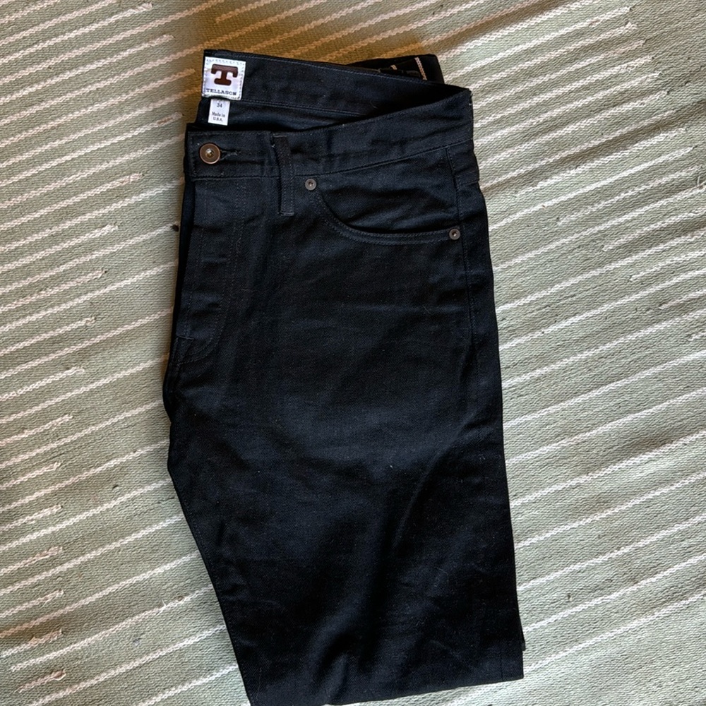 Gustave Black Tellason denim jeans